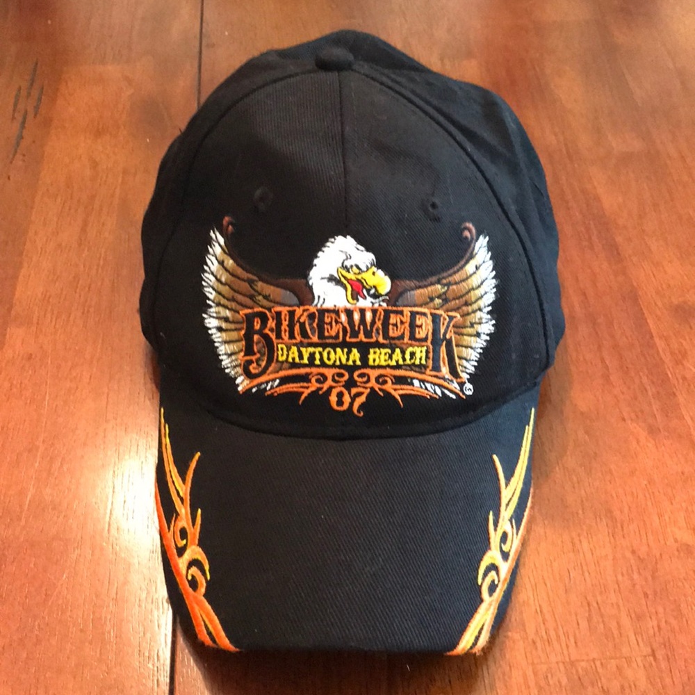 HarleyDavidson Bike Week Hat Daytona Beach 2007 Vint… Gem